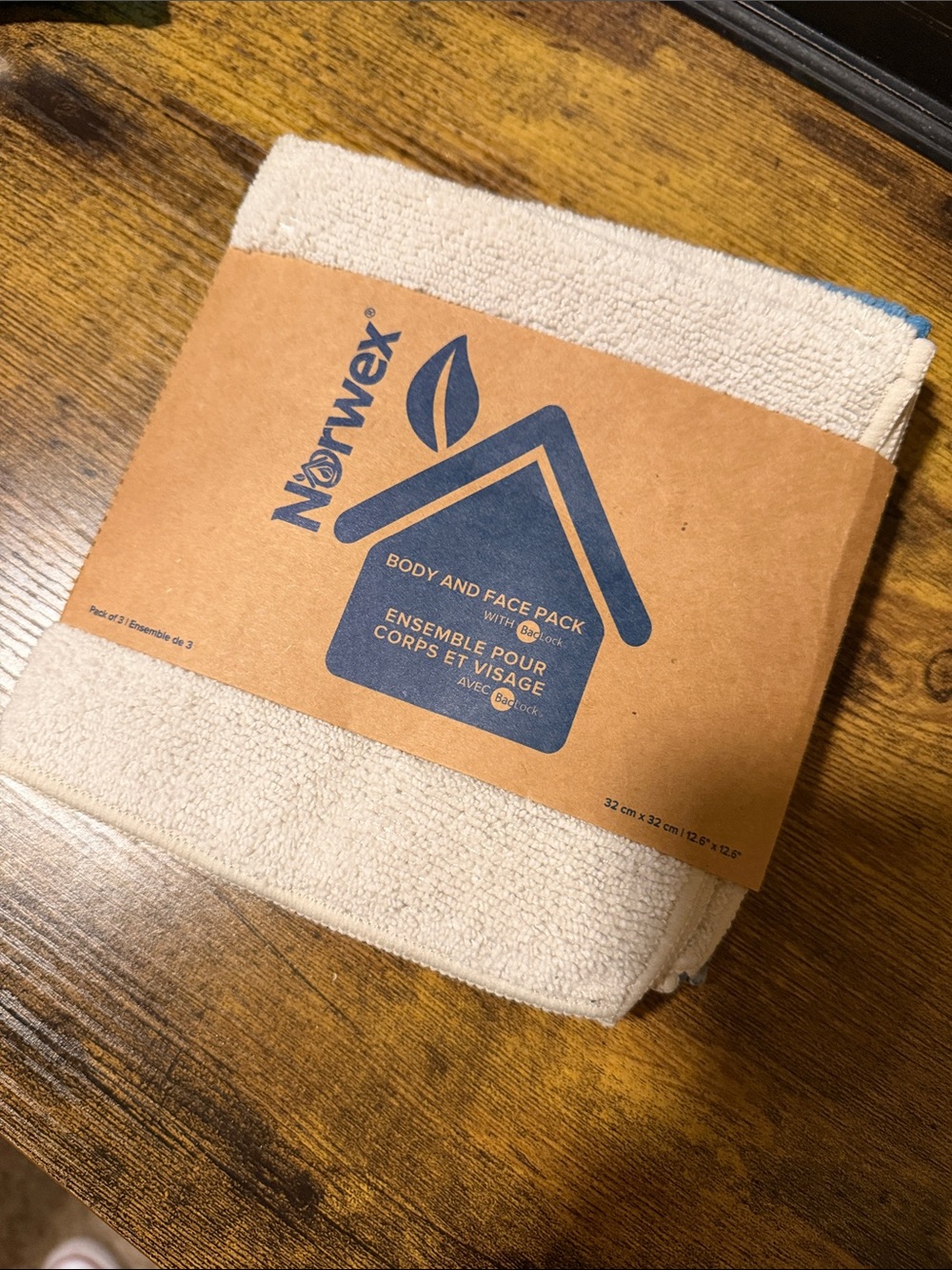 Pack of 3 Body and Face Cloths